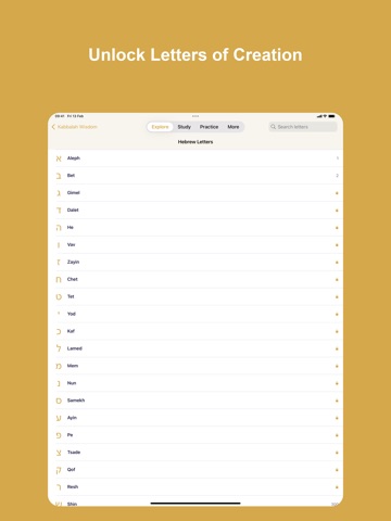 Kabbalah Wisdom ipad screenshot 3