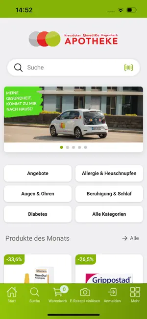 ApoHall Apotheken screenshot 1