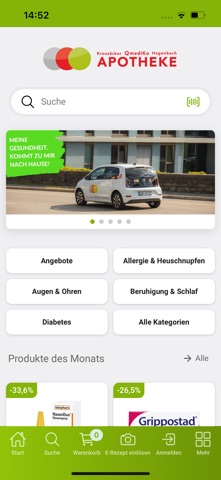 ApoHall Apotheken screenshot