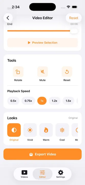 Vidmore :Video Player & Editor screenshot 5