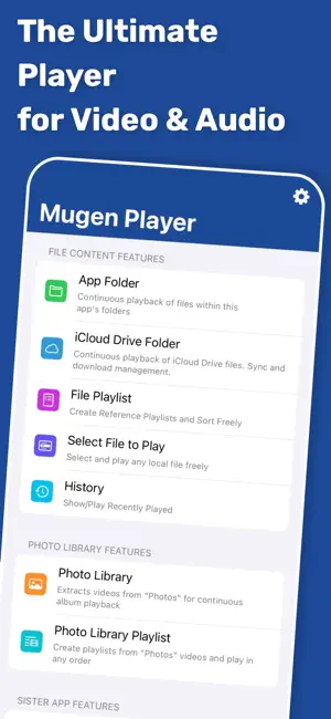 Mugen Player screenshot 1