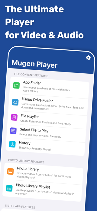Mugen Player Screenshot 1 of 10
