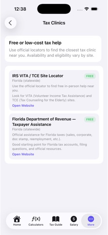 Florida Tax Guide screenshot