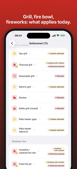 Feuer Info – Swiss Fire Bans screenshot 3