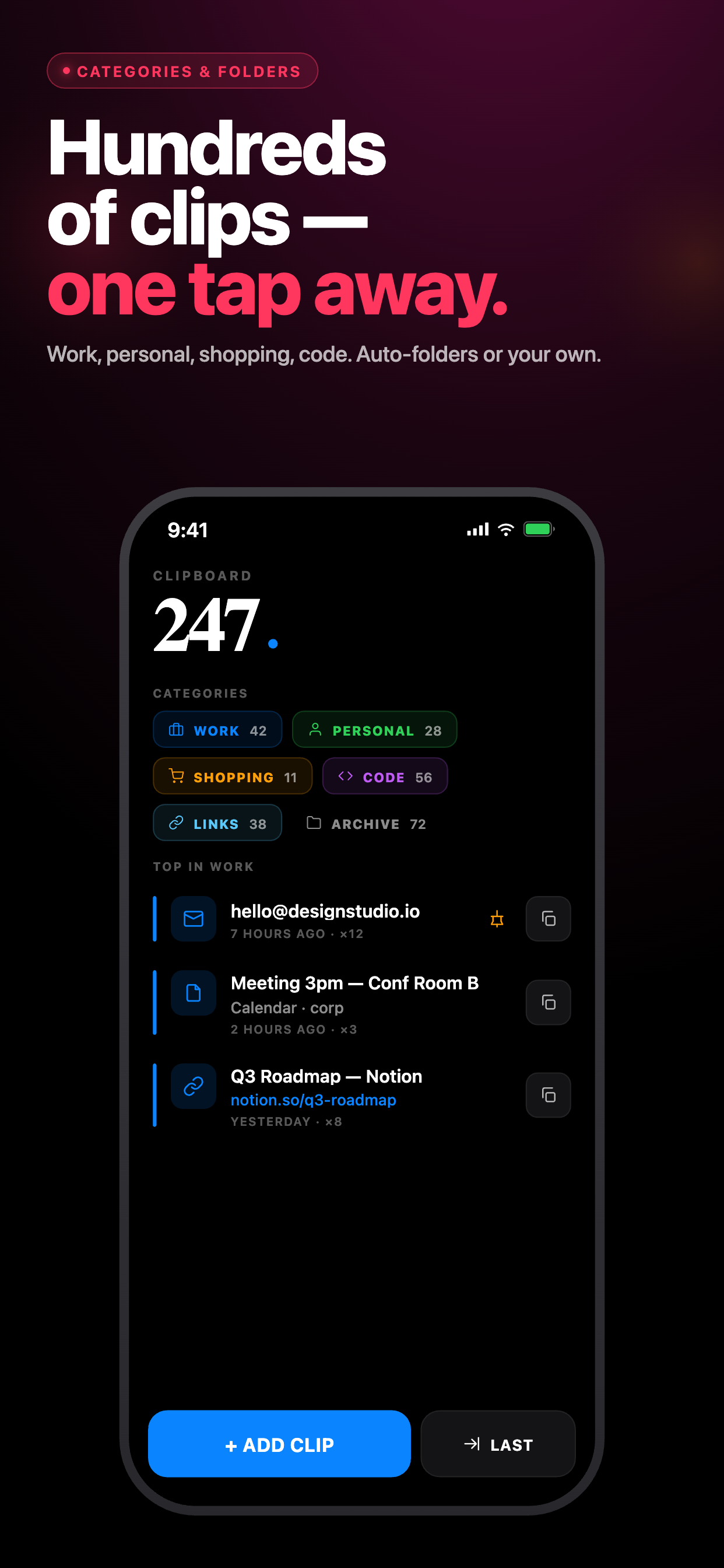 Clipboard - CopyPaste screenshot 7