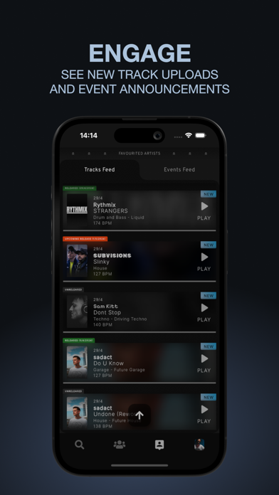 Nex Artist: Electronic Music Screenshot