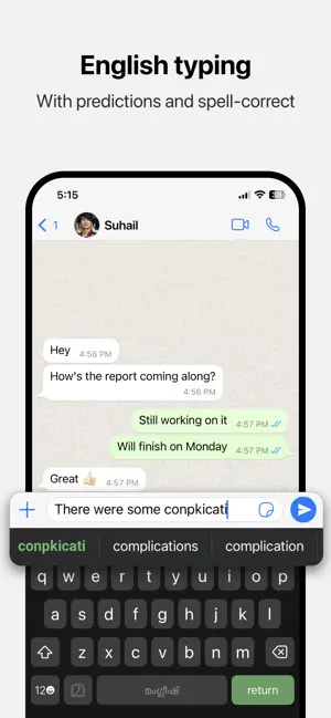 Manglish Keyboard screenshot 4