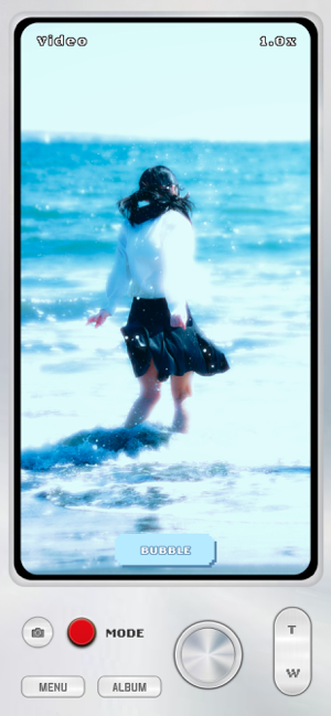 Dica 99 - Captura de pantalla de la cámara digital Y2K