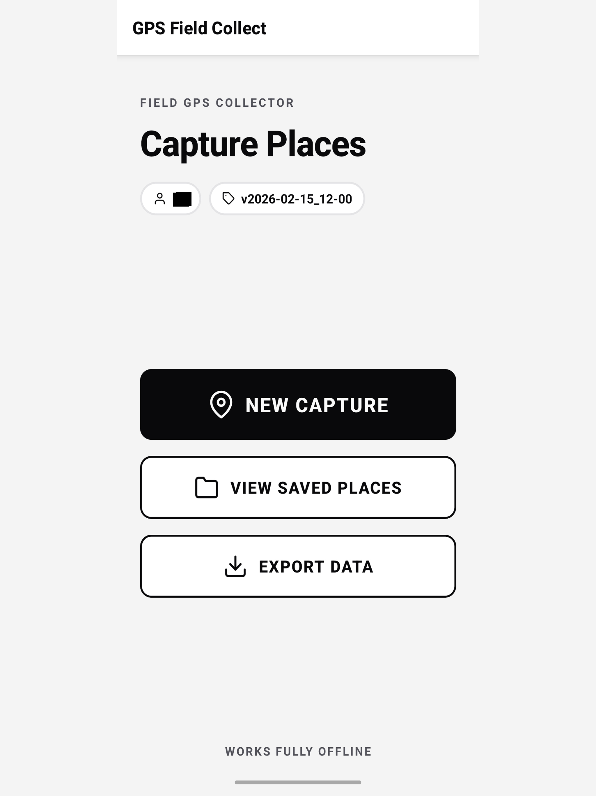 Offline GPS Field Collector