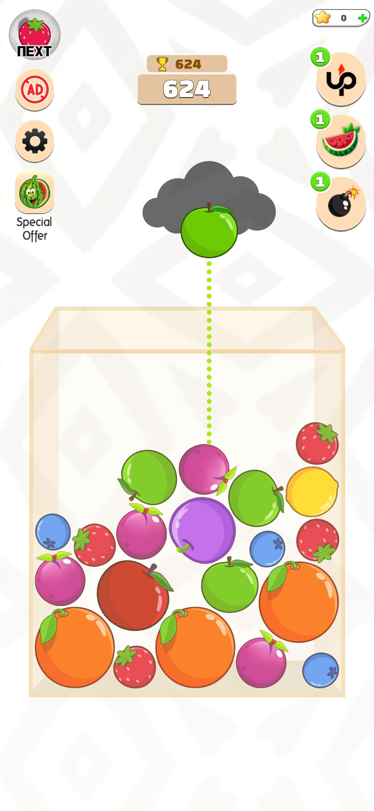 Fruit Merge Watermelon Puzzle
