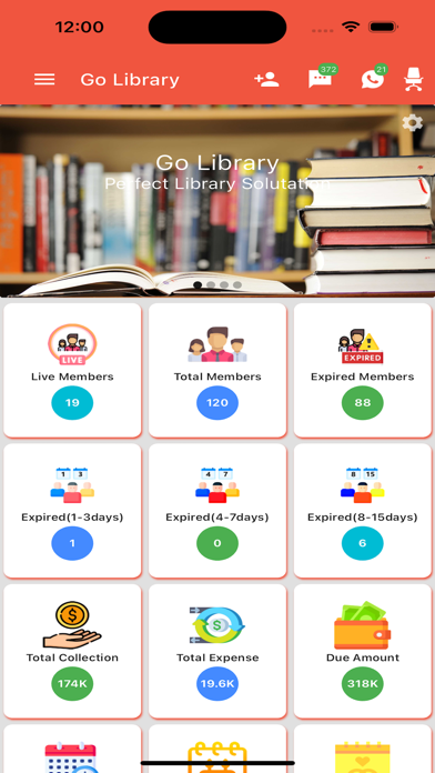 Go Library Screenshot