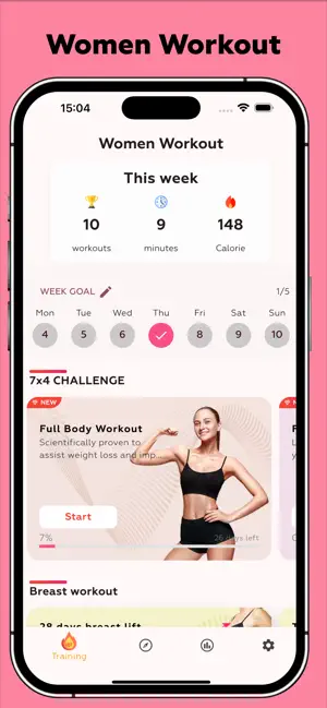 Women Workout - Burn Belly Fat screenshot 2