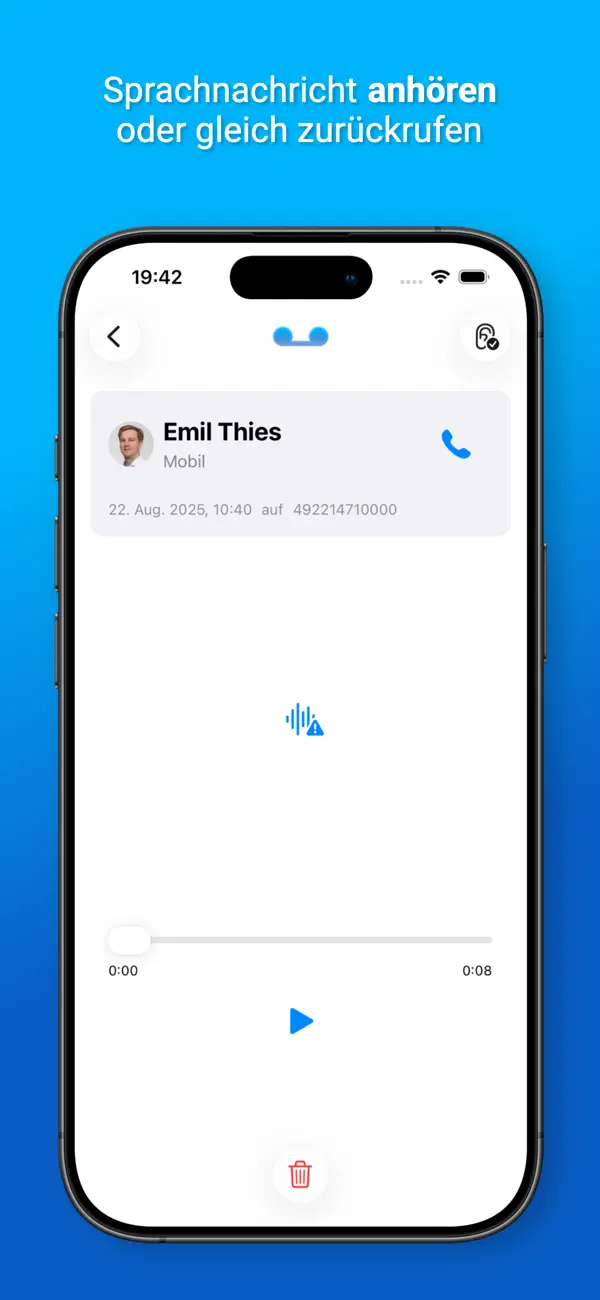 #5. SprachBox - Festnetz Voicemail (iOS) De: Emil Thies