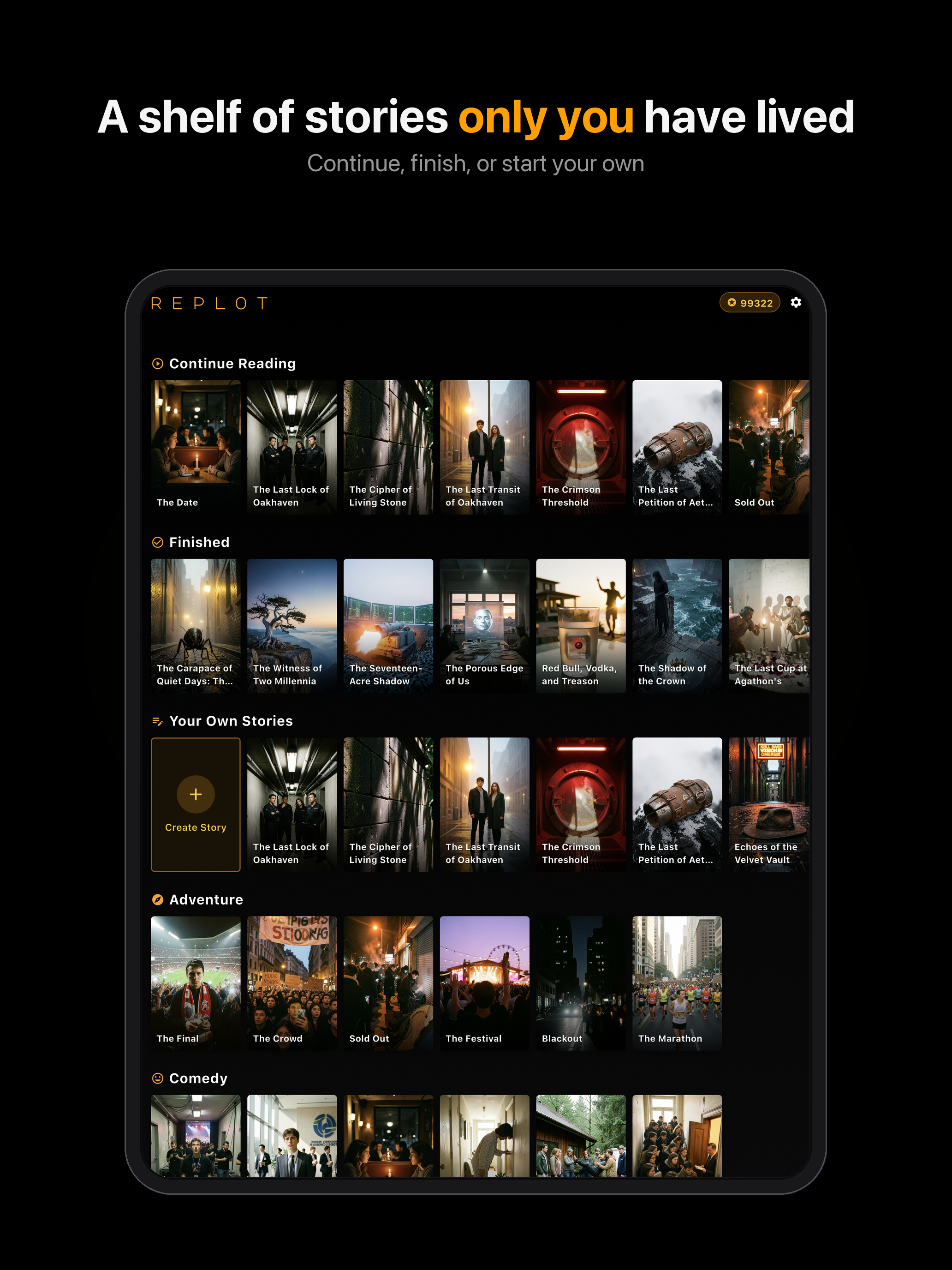 REPLOT: AI Interactive Stories screenshot 8