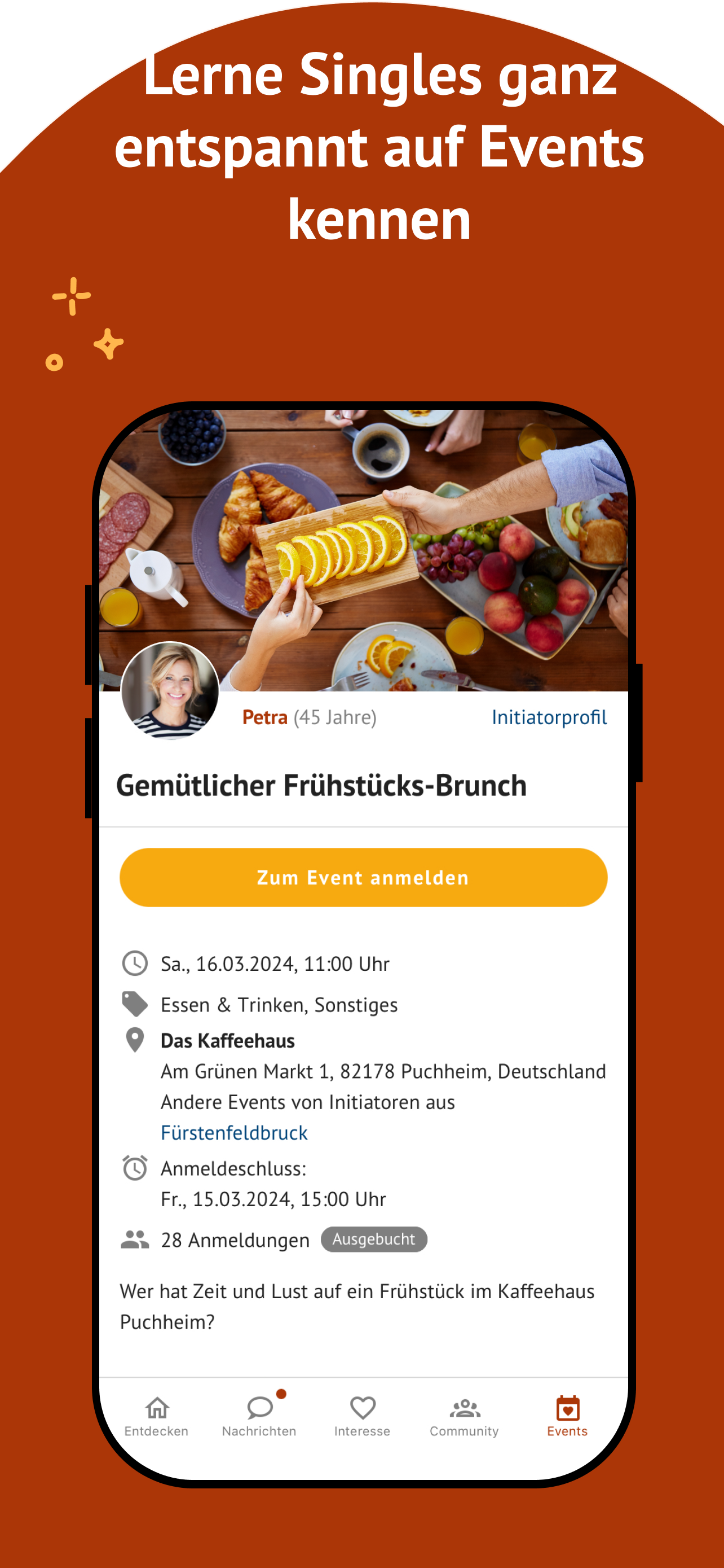 Funkenflug Dating App & Events