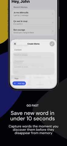 MemoAI | AI Vocab That Sticks screenshot