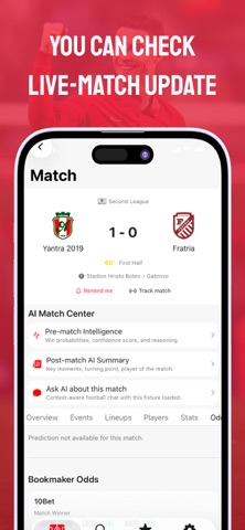 Football Live Scores & Fixture screenshot