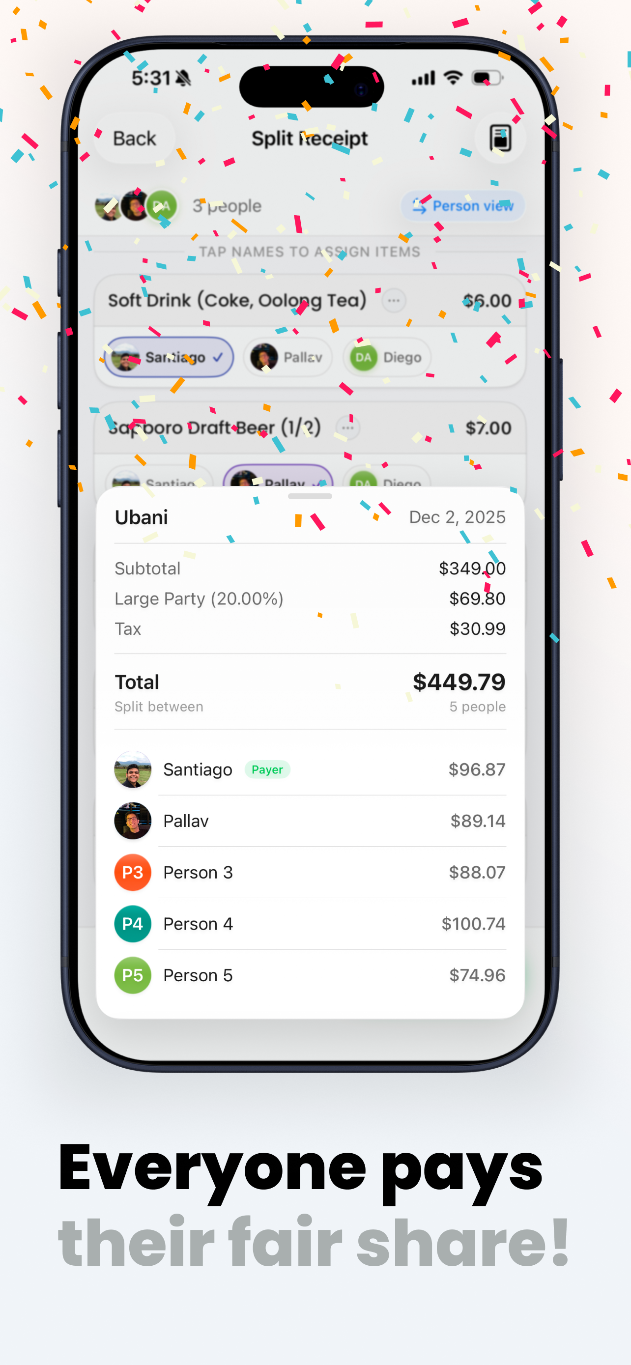 Checkify: #1 AI Bill Splitter