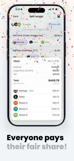 Checkify: #1 AI Bill Splitter screenshot 4