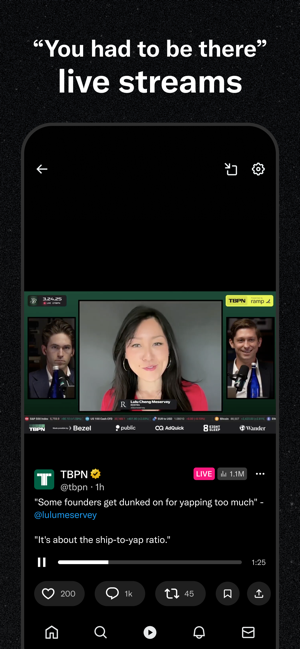‎X Screenshot