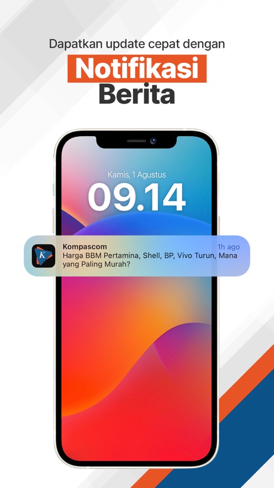 #6. KOMPAS.com: Berita Terpercaya (iOS) Por: PT Kompas Cyber Media