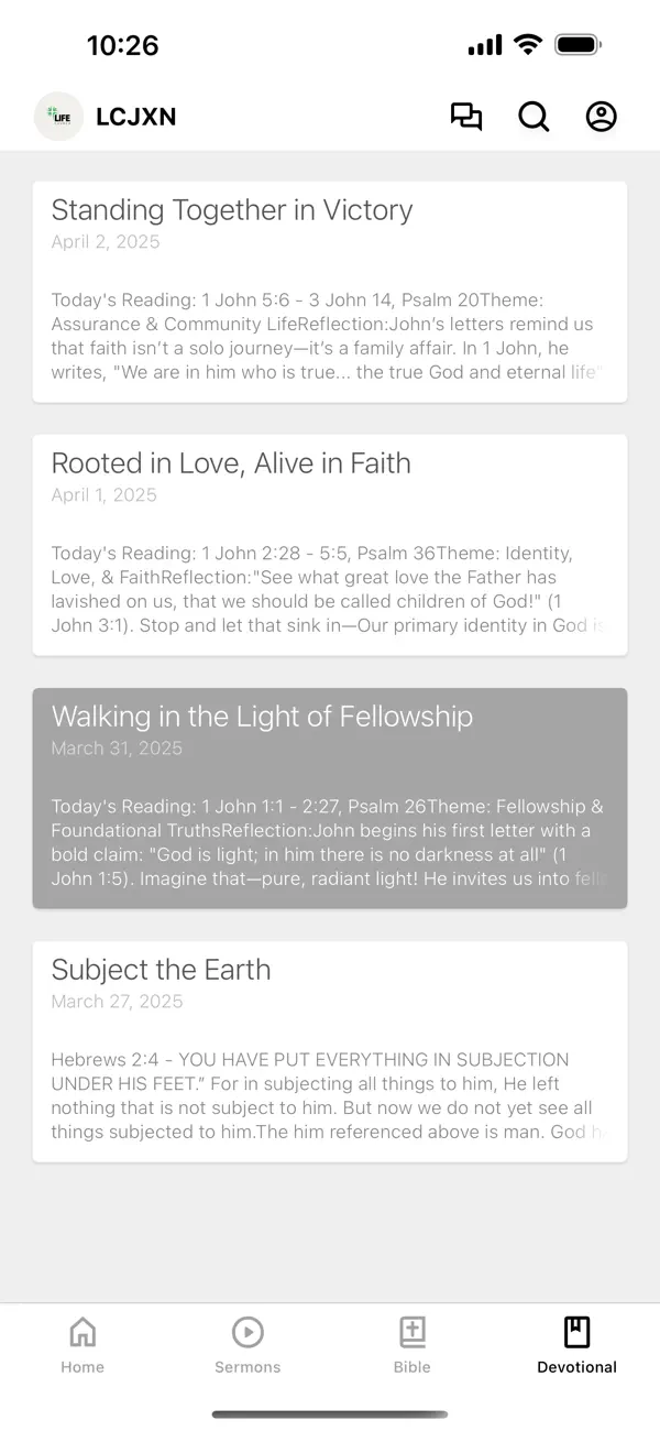 Screenshot #3 pour Life Church of Jackson