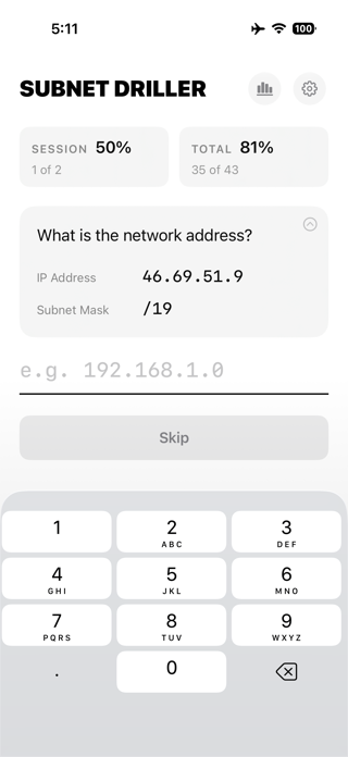 Subnet Driller - CCNA Practice Screenshot 4 of 7