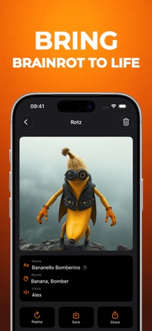 Italian Brainrot Maker: Rotz iPhone screenshot