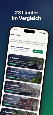 Auswanderungs-Check screenshot 2