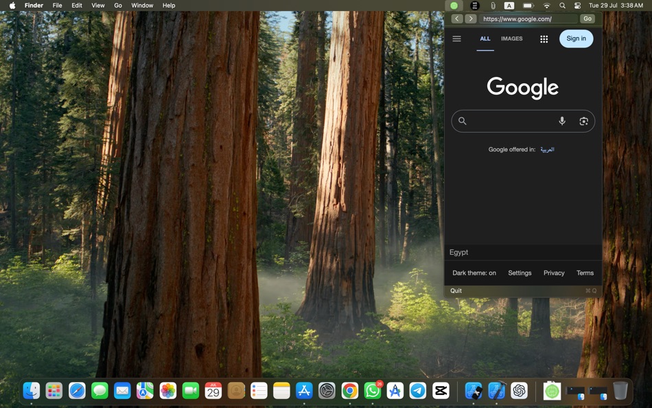 #2. Ai Mini Menu Bar Browser (macOS) Von: Mohamed Elgohary