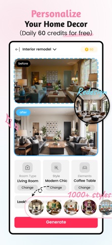 AI Home Design: Ideal House iPhone screenshot