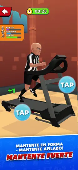 Captura de pantalla de Simulador Árbitro Fútbol 2026 en iPhone 5