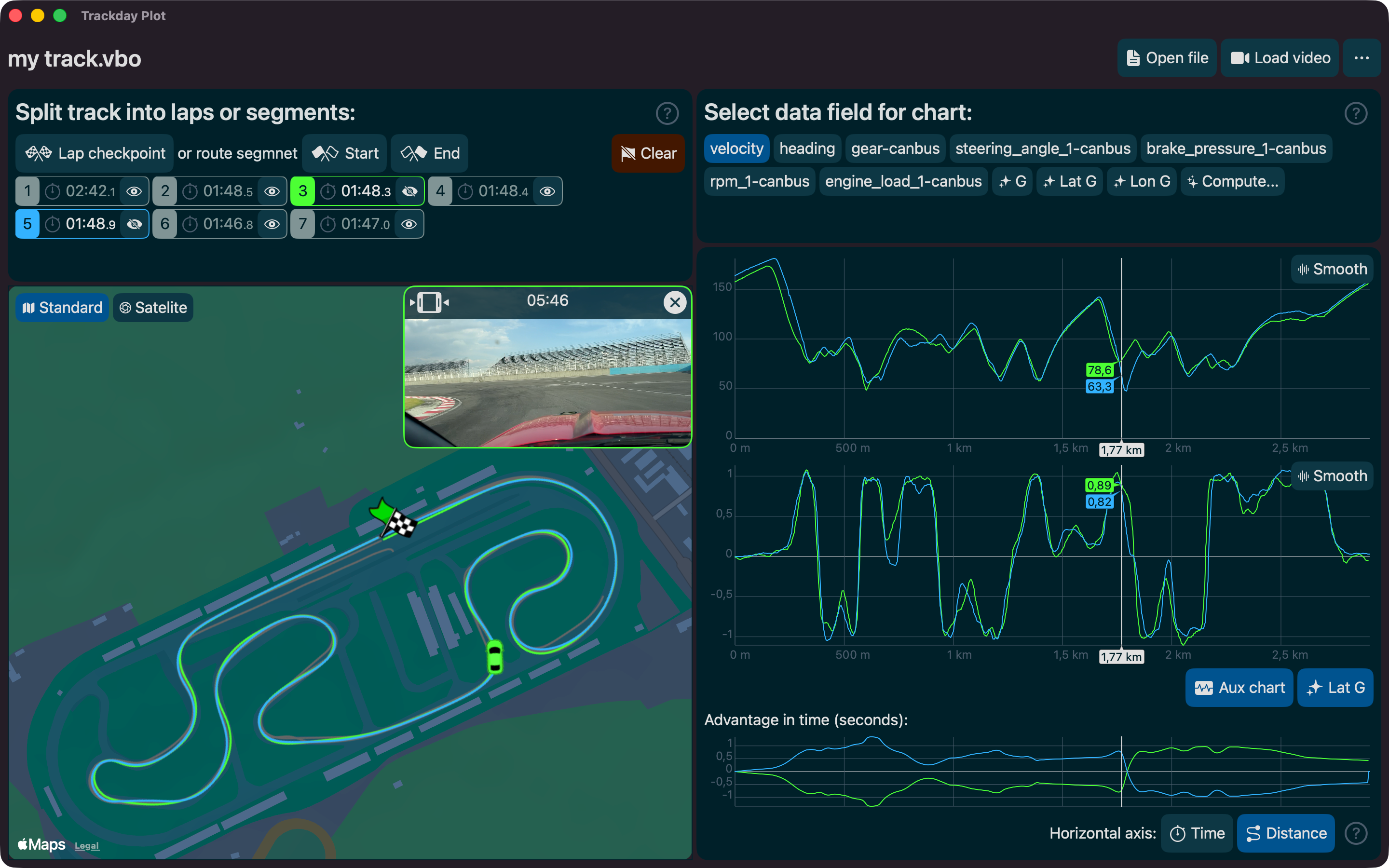 Trackday Plot screenshot 15