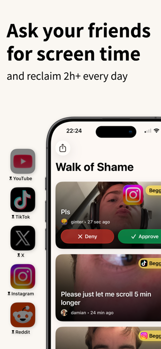 Useless - Screen Time Control Screenshot 1 of 8