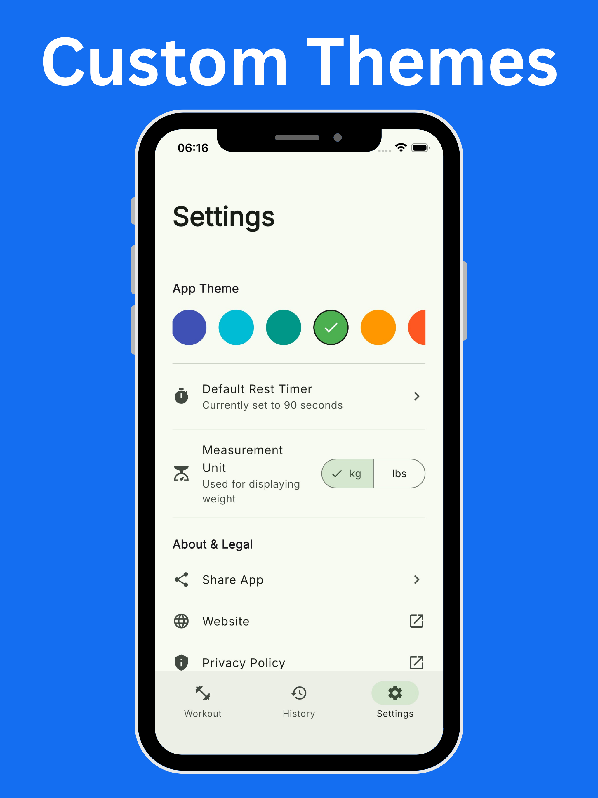 Simple Workout Tracker: Gym