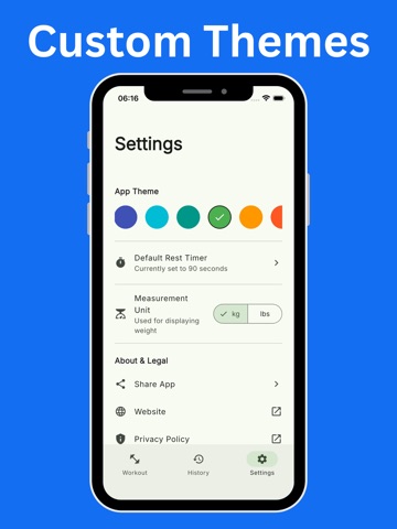 Simple Workout Tracker: Gym iPad screenshot