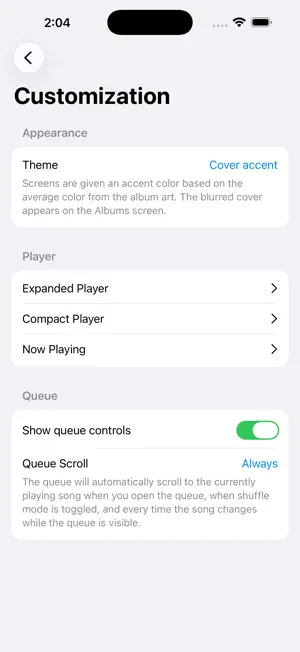 Sonora - Music Player screenshot 4