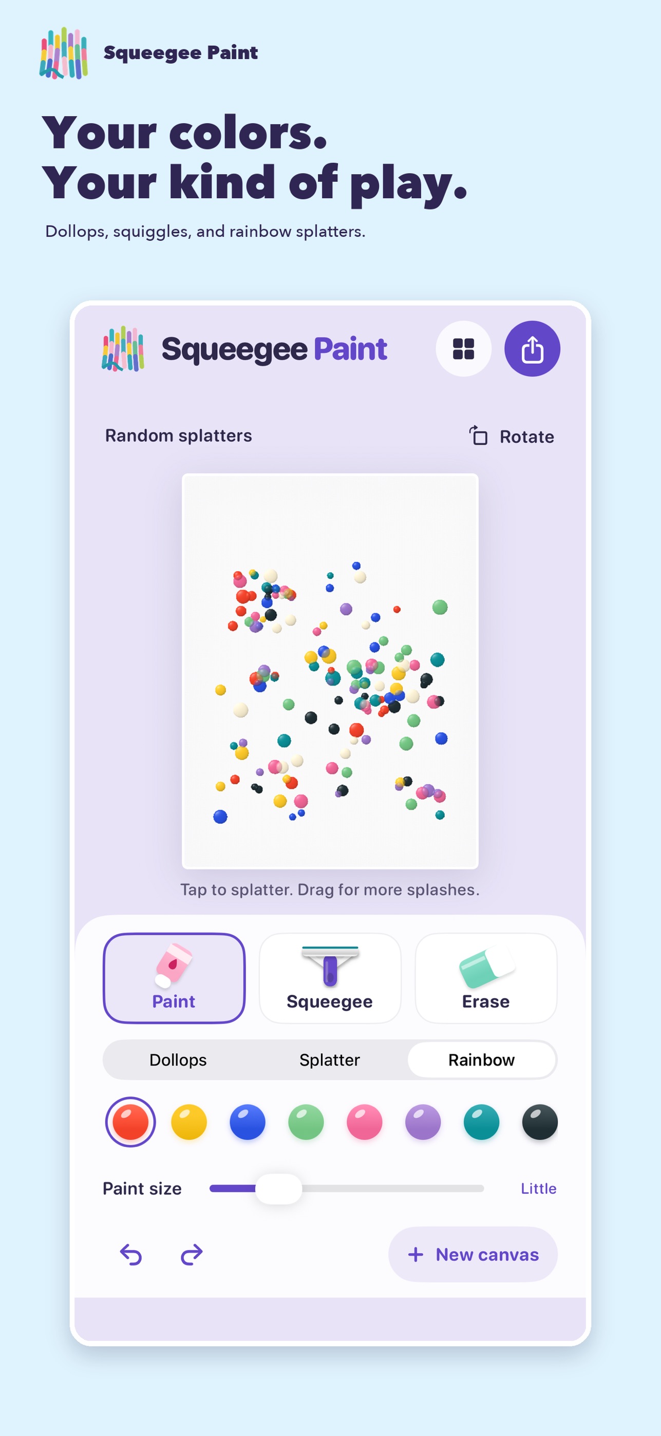 Screenshot 5 of Squeegee Paint Studio