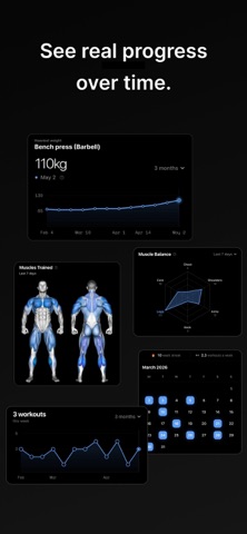 LiftPeak: Gym Workout Log screenshot