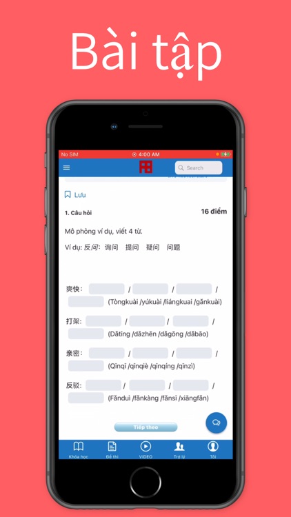 HSK online - Học tiếng Trung screenshot-6