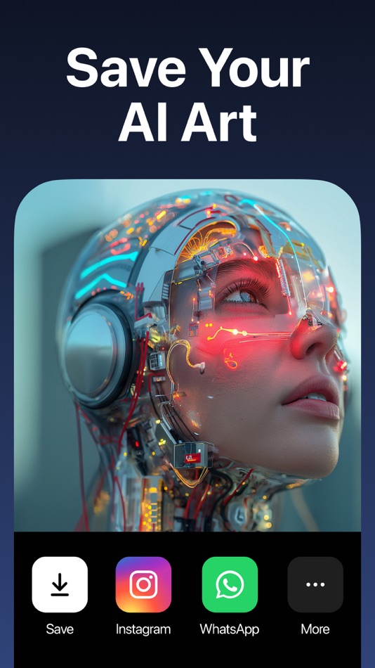 #5. IMJ : AI Art Generator (iOS) بواسطة: App Studio Yazılım Hizmetleri LTD STI