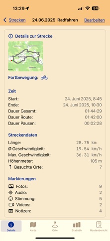 HB-MemoRoute screenshot