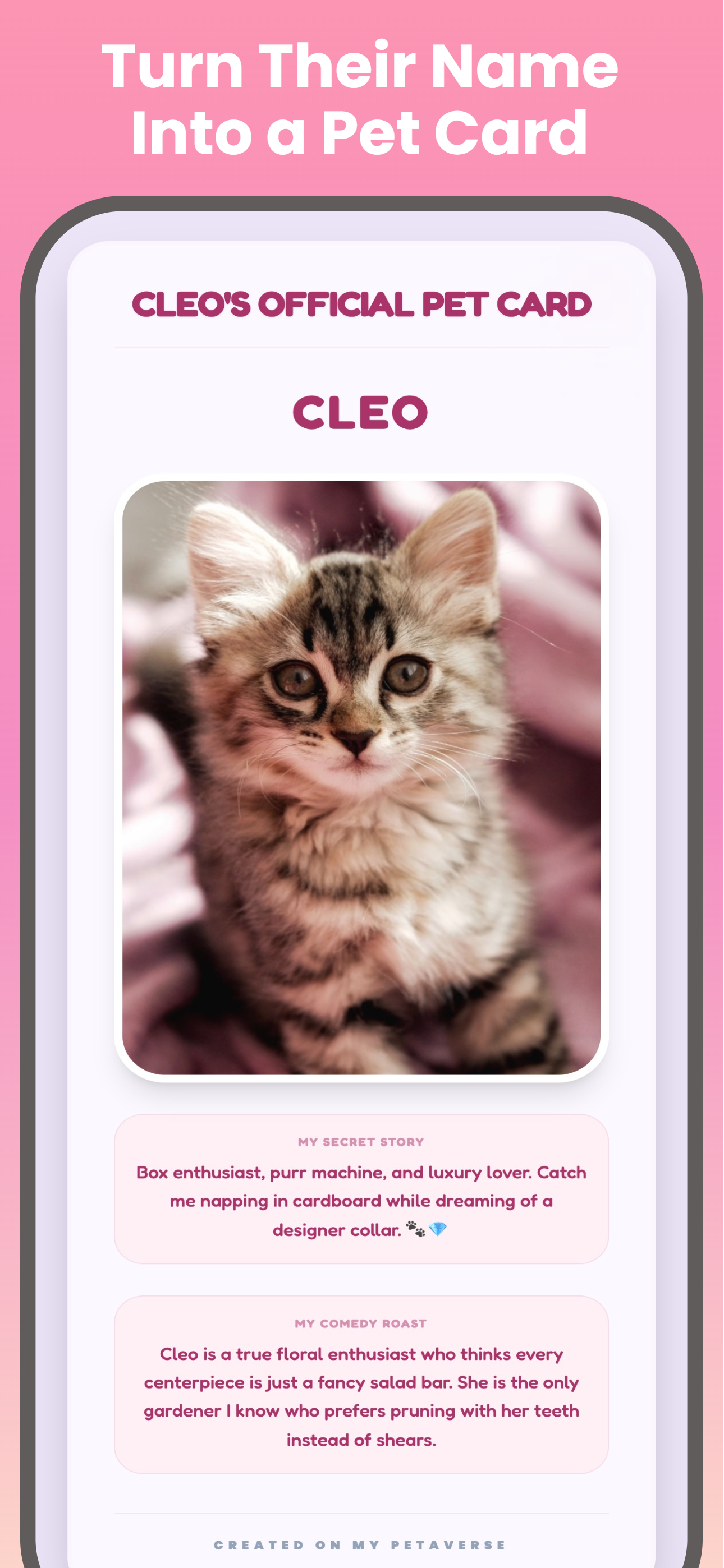 My PetaVerse: Pet Names screenshot 6