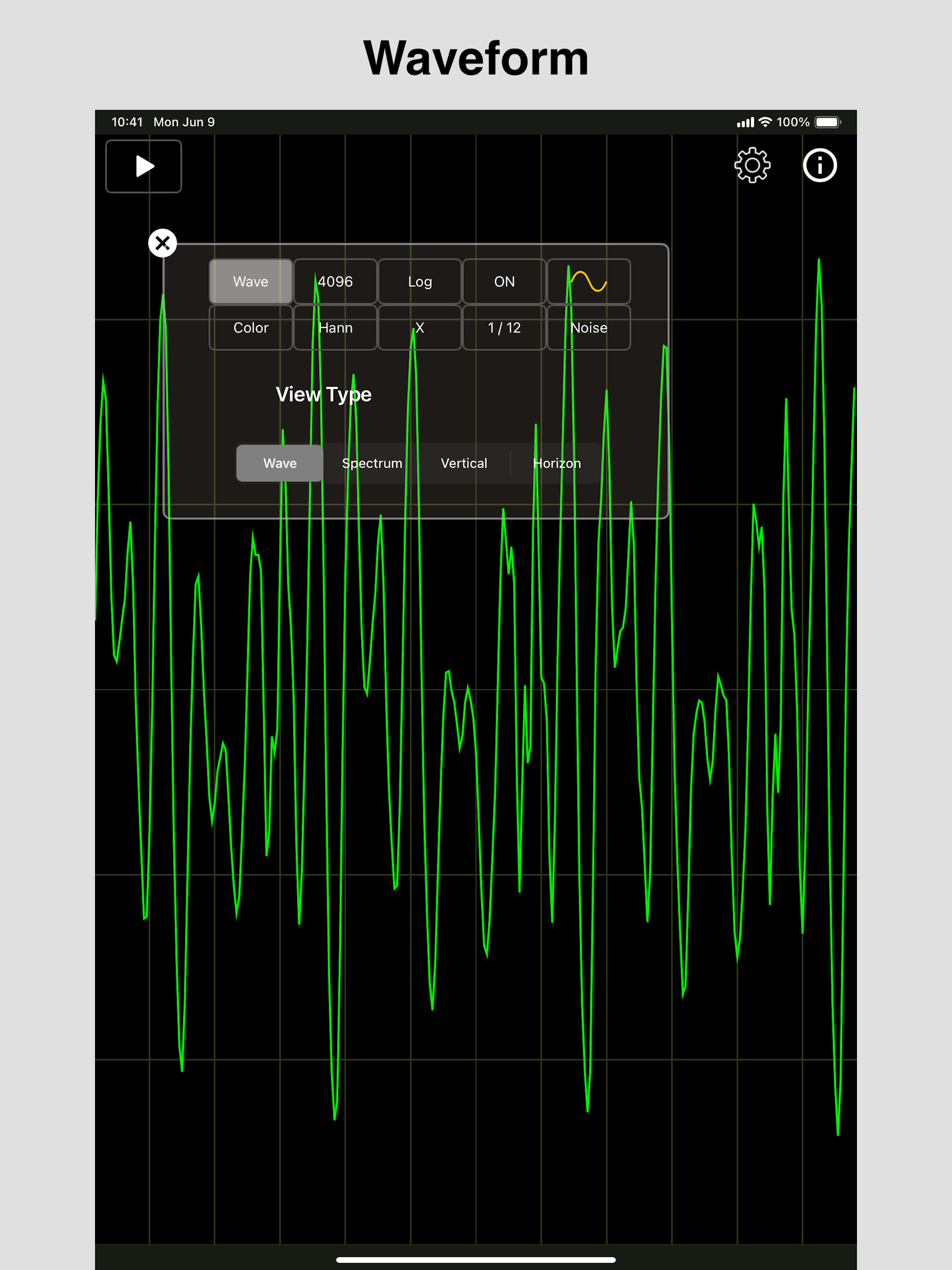 Audio / Spectrum Analyzer