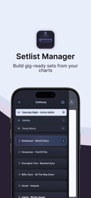 Setlist Manager - SongDeck screenshot