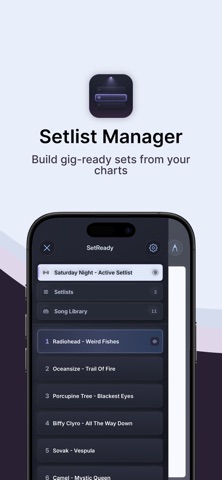 Setlist Manager - SongDeck Screenshot 1 of 6