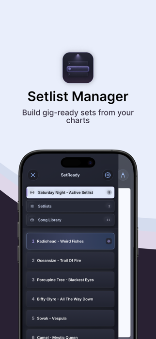 Setlist Manager - SongDeck Screenshot 1 of 6