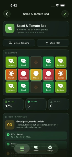 Plotbed screenshot 3