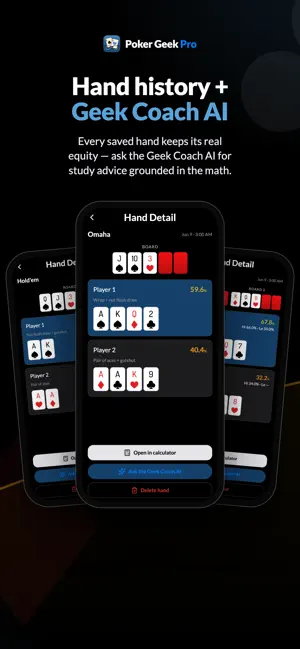 Poker Geek Pro screenshot 4