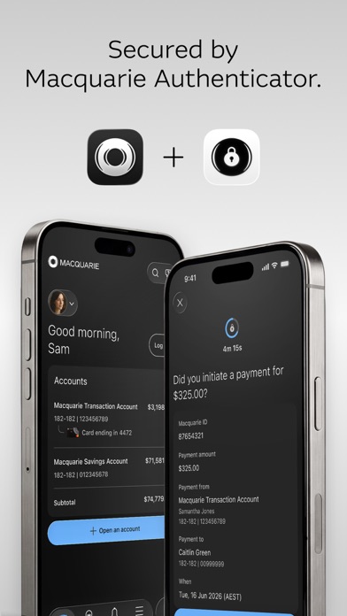 Macquarie Mobile Banking screenshot
